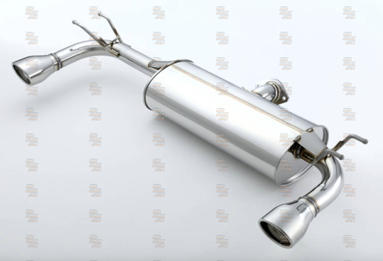 AutoExe Premium Tail Muffler Stainless - Mazda3 Fastback BP5P BP5R